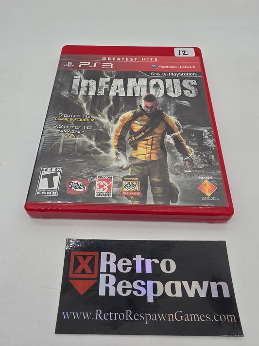 Infamous [Greatest Hits] - Playstation 3 (Complete)