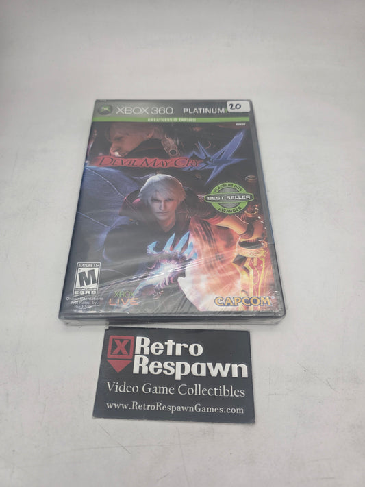 Devil May Cry 4 [Platinum Hits] - Xbox 360 (Sealed)