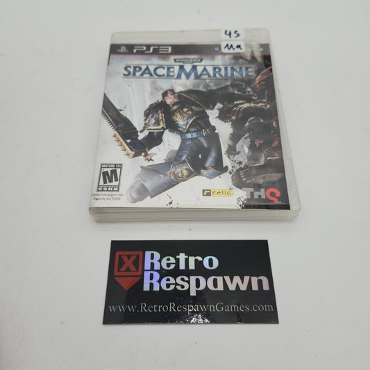 Warhammer 40000: Space Marine - Playstation 3 (Missing Manual)