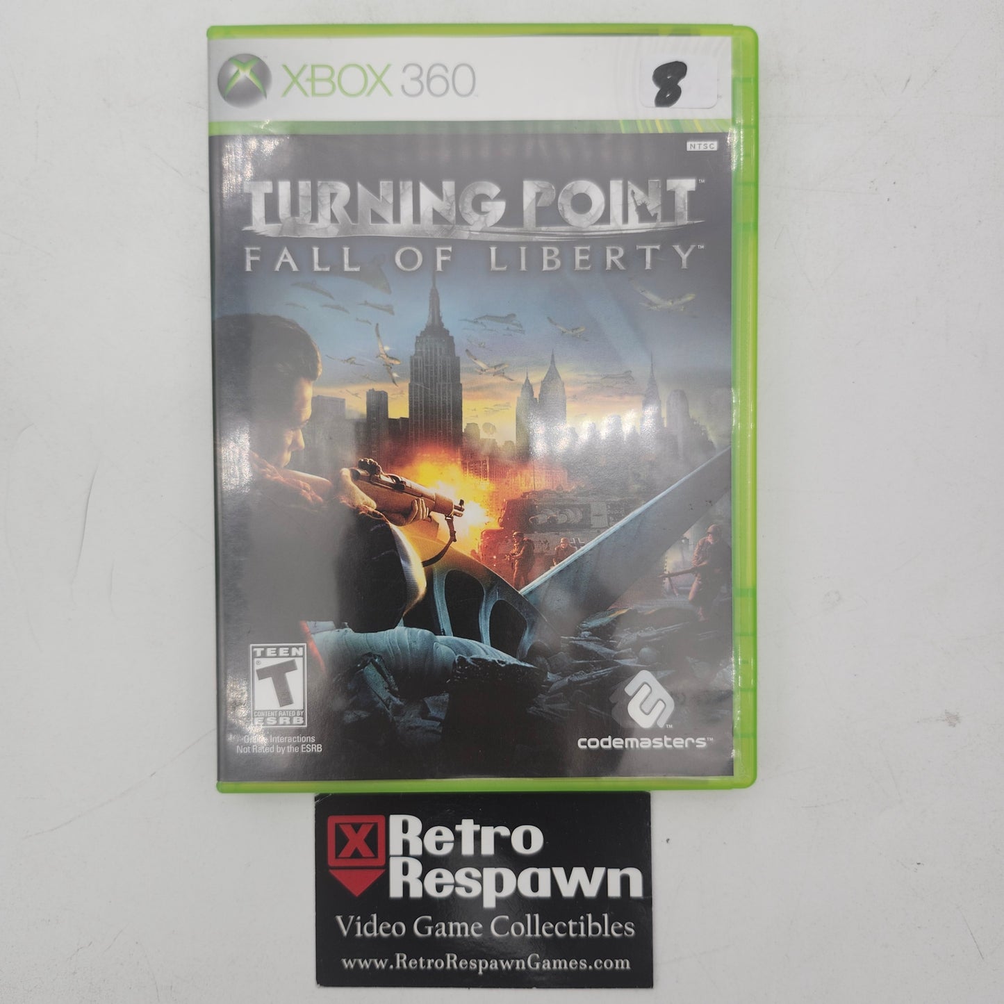 Turning Point Fall of Liberty - Xbox 360 (Complete)