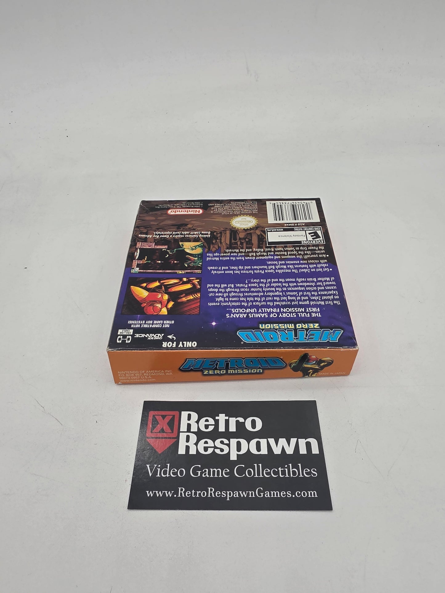 Metroid Zero Mission - GameBoy Advance (Complete)