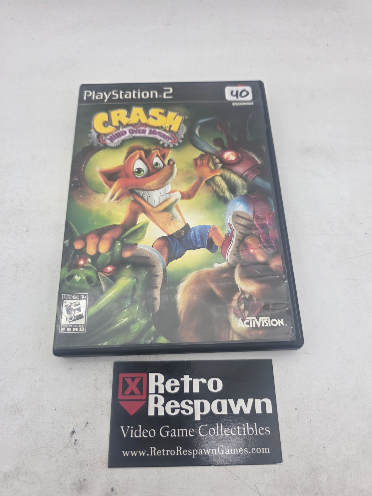 Crash Mind Over Mutant - Playstation 2 (Complete)