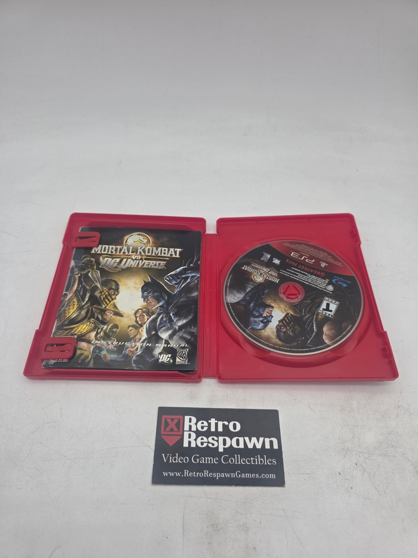 Mortal Kombat vs. DC Universe [Greatest Hits] - Playstation 3 (Complete)