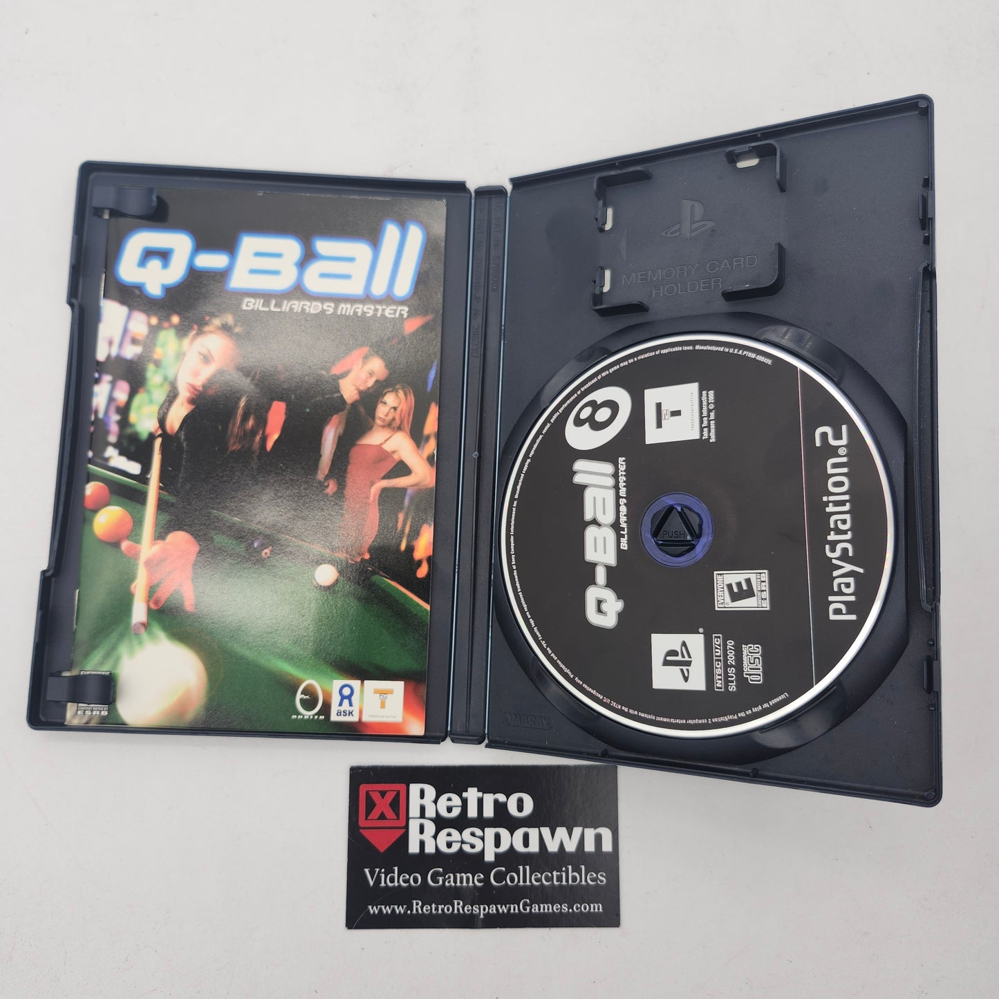 Q-Ball Billiards Master - Playstation 2 (Complete)