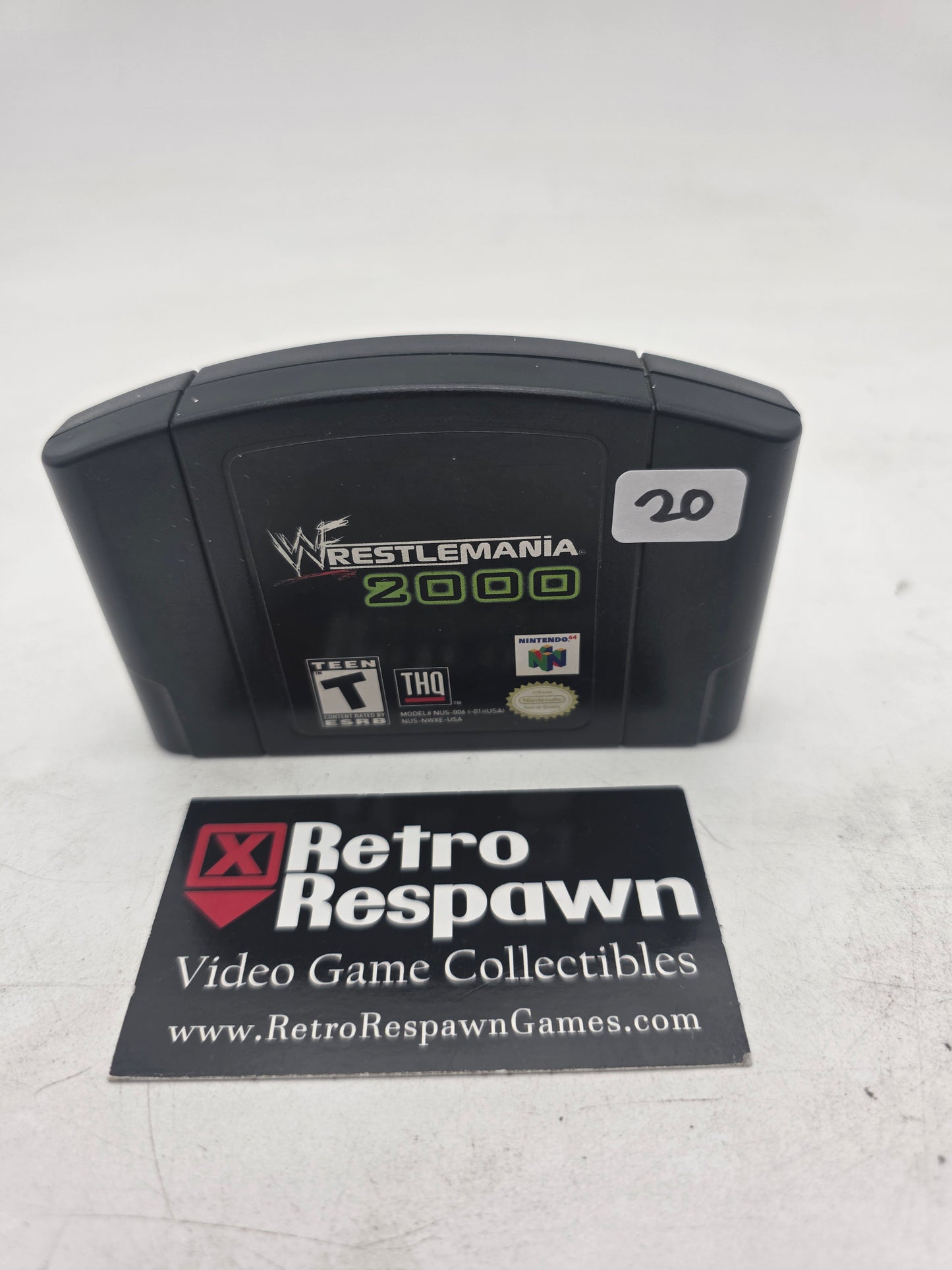 Wrestlemania 2000 - Nintendo 64 (Loose)