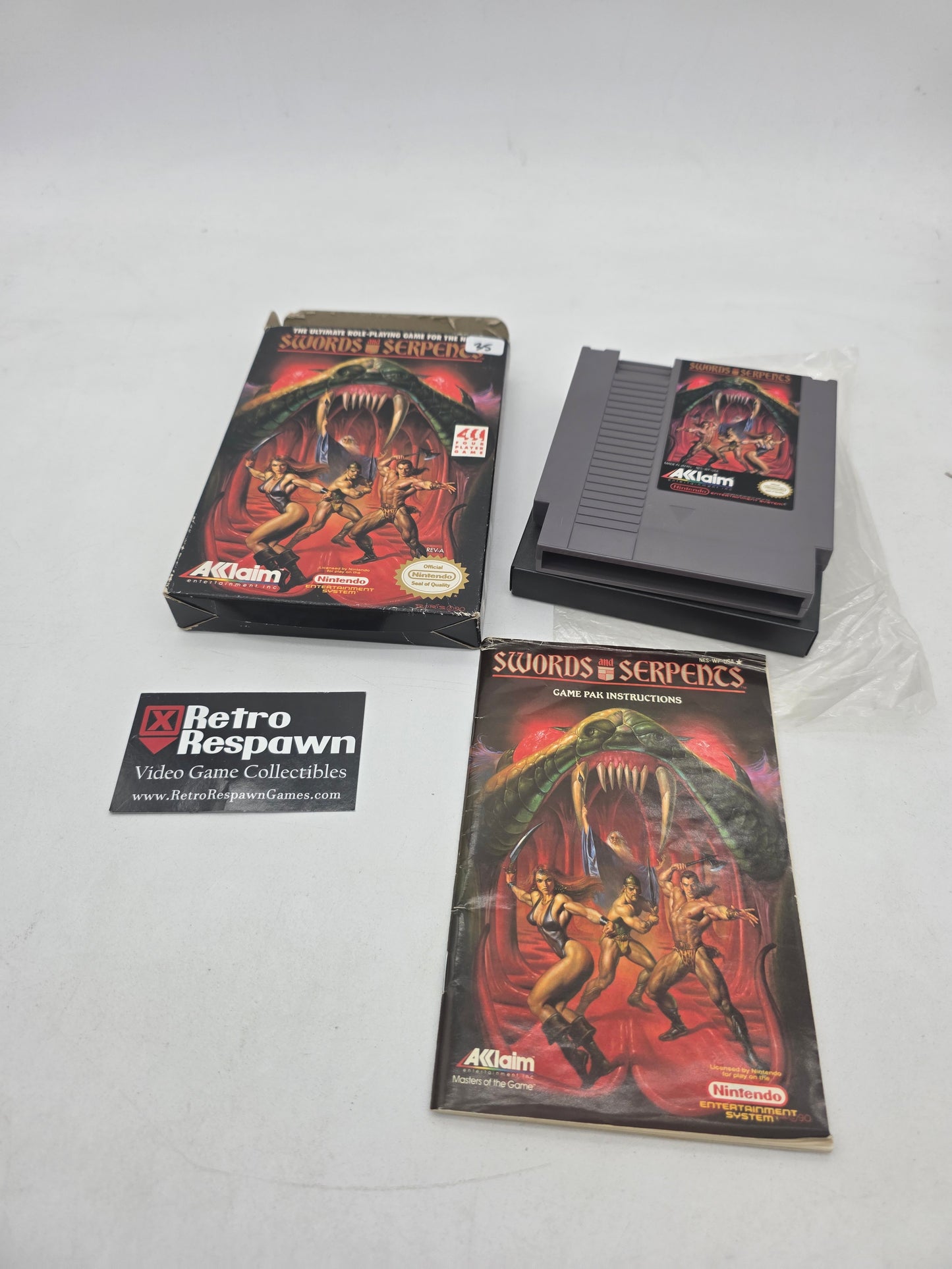 Swords and Serpents - NES (Complete)