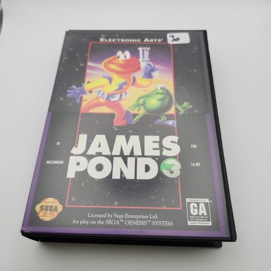 James Pond 3 - Sega Genesis (Complete)