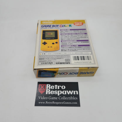 Game Boy Color Yellow - GameBoy Color (Complete)