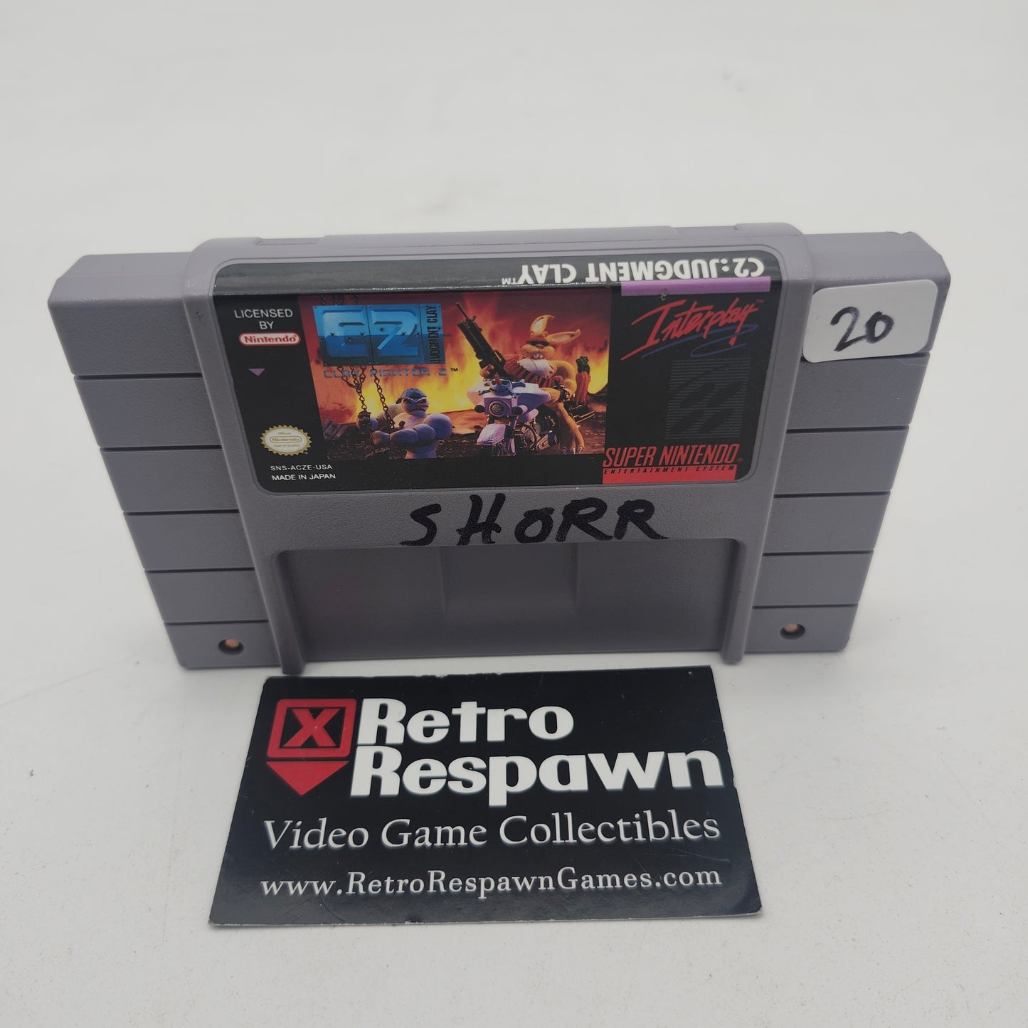 ClayFighter 2 Judgment Clay - Super Nintendo (Game Only)