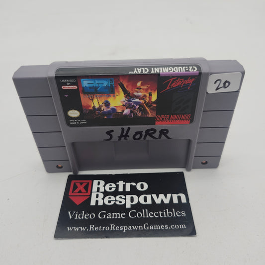 ClayFighter 2 Judgment Clay - Super Nintendo (Game Only)