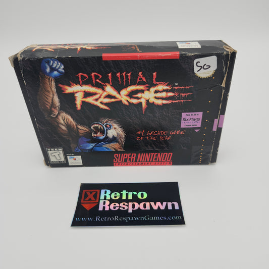 Primal Rage - Super Nintendo (Complete)