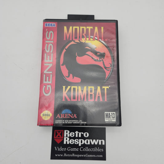 Mortal Kombat - Sega Genesis (Missing Manual)