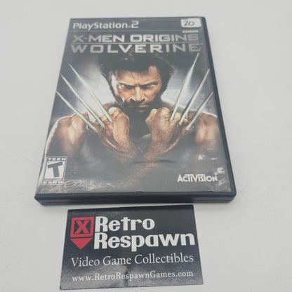 X-Men Origins: Wolverine - Playstation 2 (Complete)