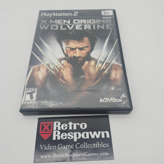 X-Men Origins: Wolverine - Playstation 2 (Complete)