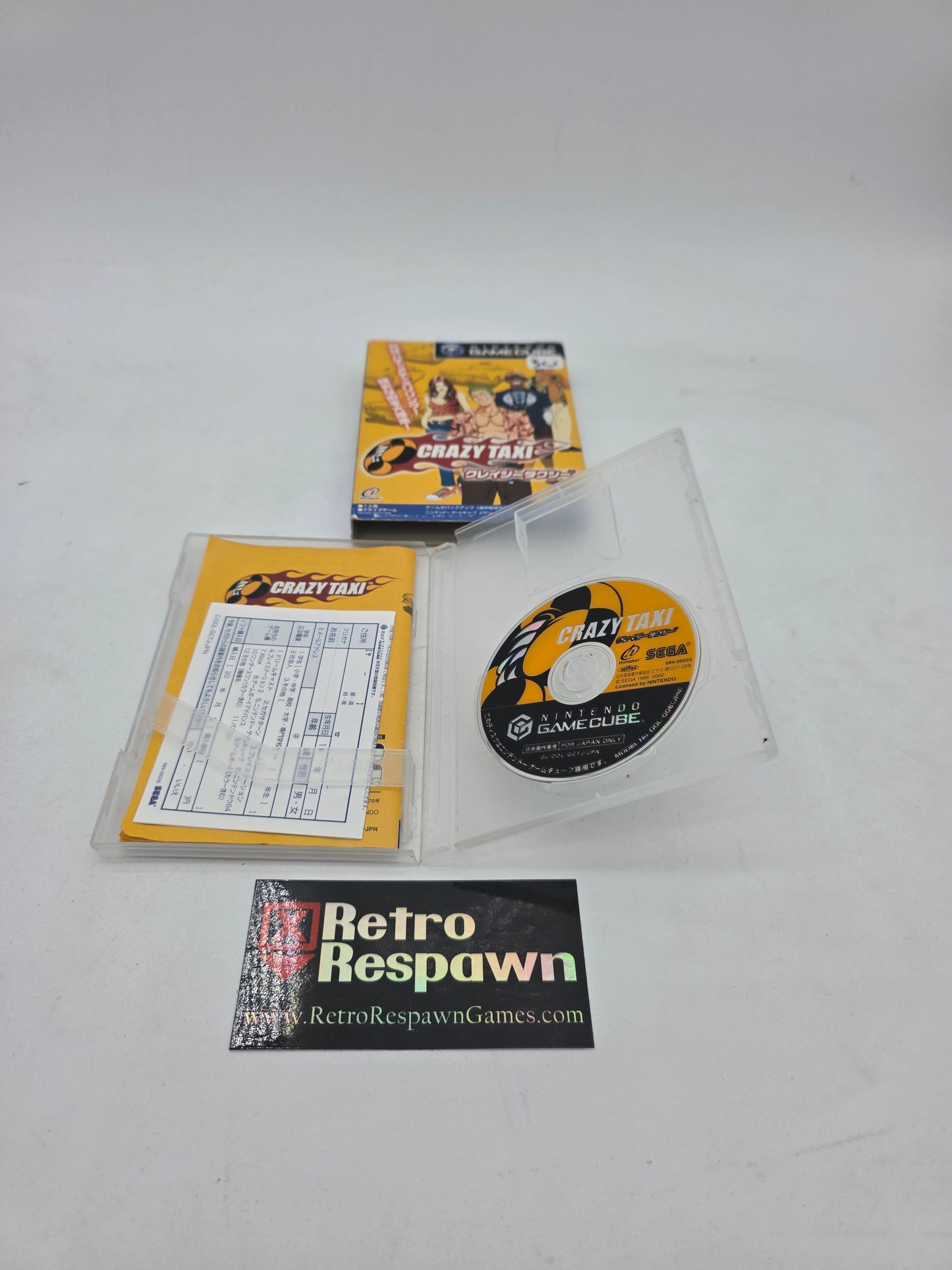 Crazy Taxi - JP Gamecube (Complete)