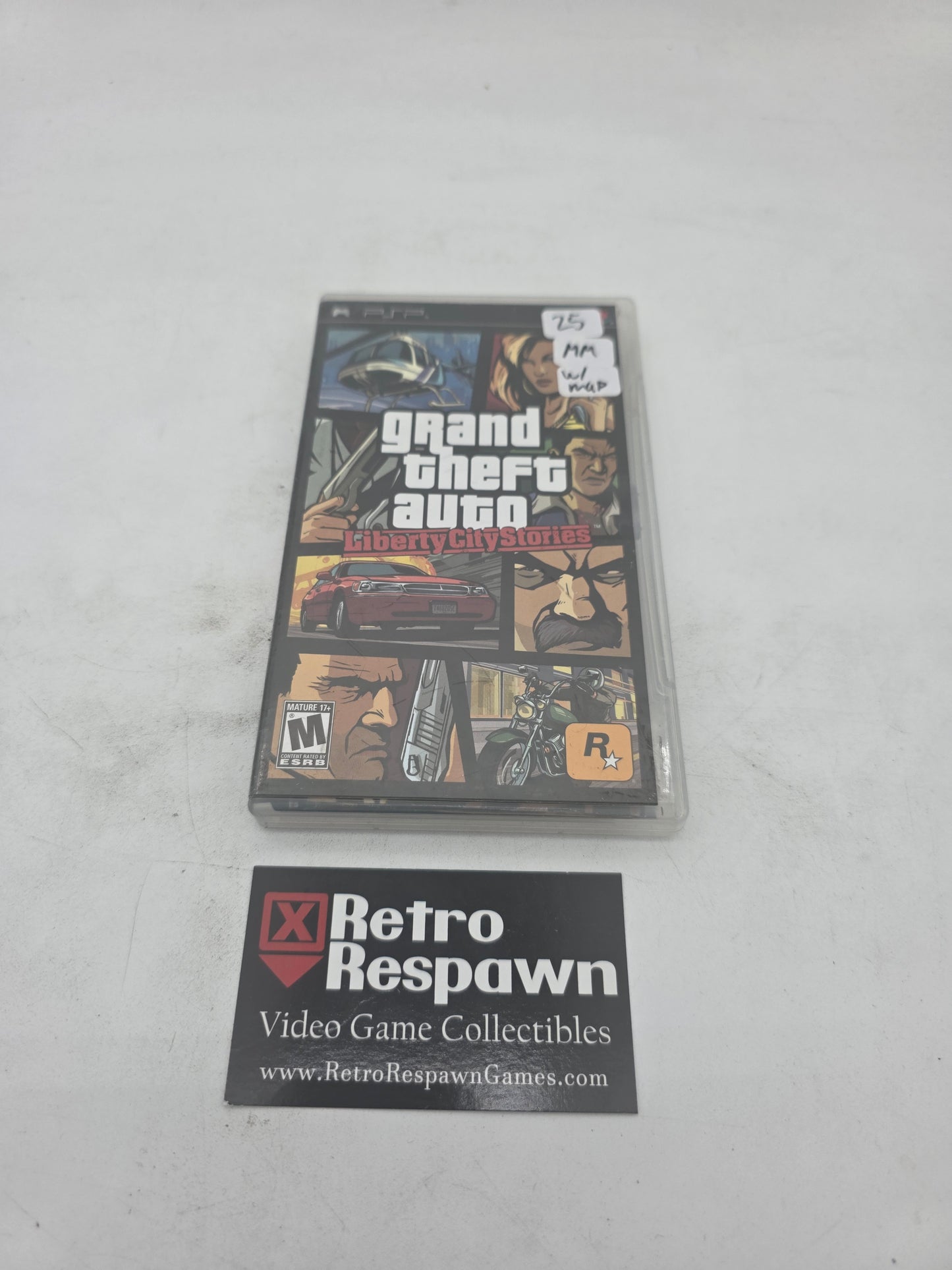 Grand Theft Auto Liberty City Stories - PSP (Missing Manual/ W Map)