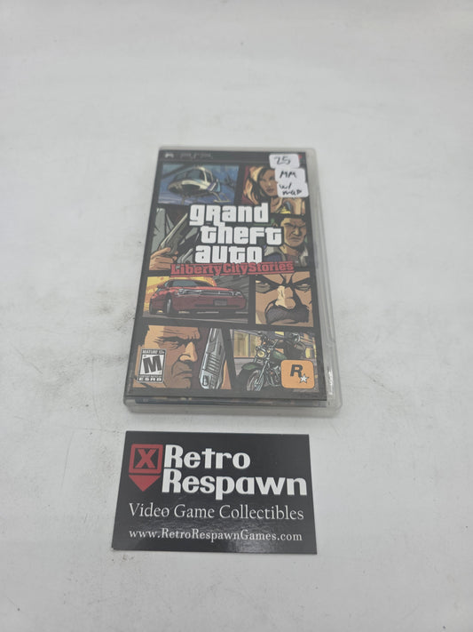 Grand Theft Auto Liberty City Stories - PSP (Missing Manual/ W Map)