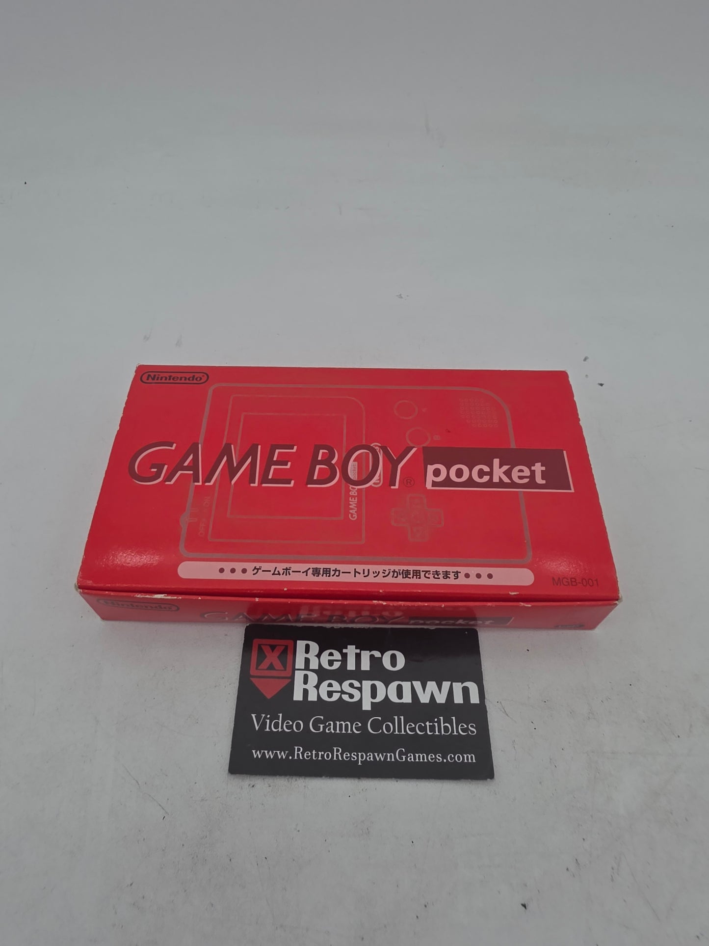 Red Game Boy Pocket - JP GameBoy (Complete)