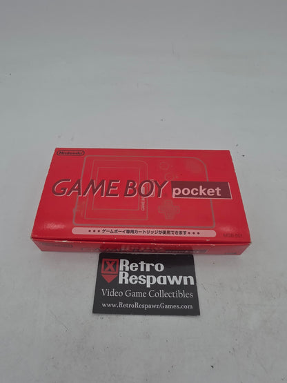 Red Game Boy Pocket - JP GameBoy (Complete)
