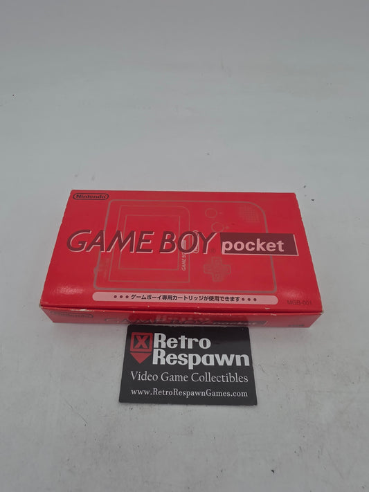 Red Game Boy Pocket - JP GameBoy (Complete)