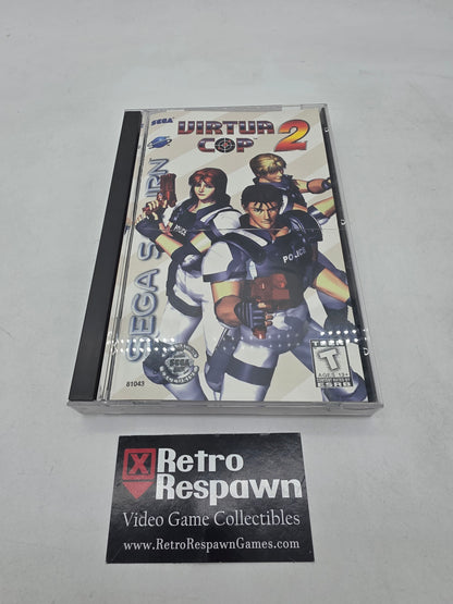 Virtua Cop 2 - Sega Saturn (Complete)