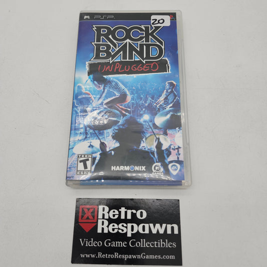 Rock Band Unplugged - PSP (Complete)