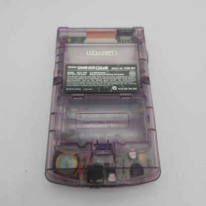 Clear Atomic Purple Game Boy Pocket - JP GameBoy (Complete)