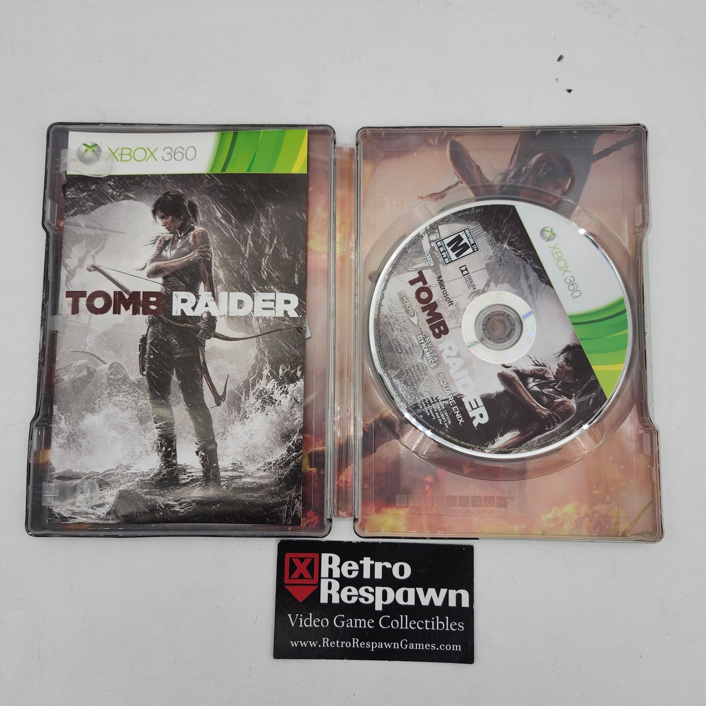 Tomb Raider [Steelbook Edition] - Xbox 360 (Complete)