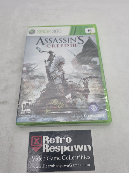 Assassin's Creed III - Xbox 360 (Sealed)