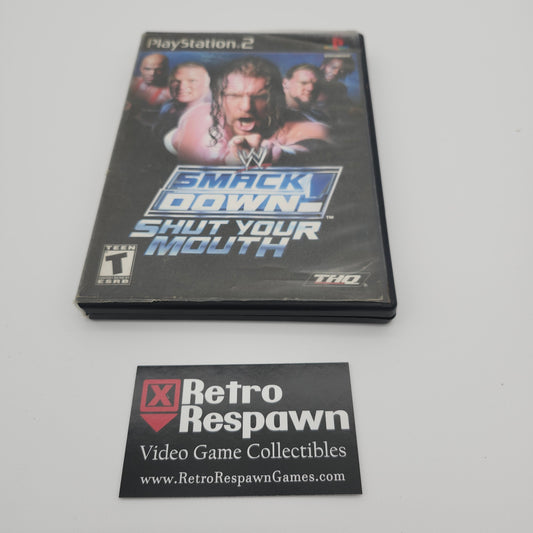 WWE Smackdown Shut Your Mouth - Playstation 2 (No Manual)