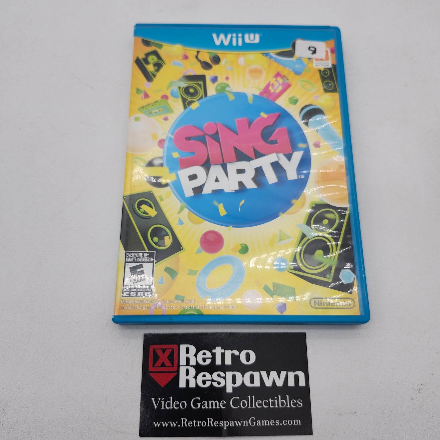 Sing Party - Wii U (Complete)
