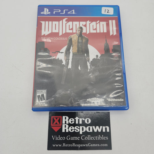 Wolfenstein II: The New Colossus - Playstation 4 (Complete)