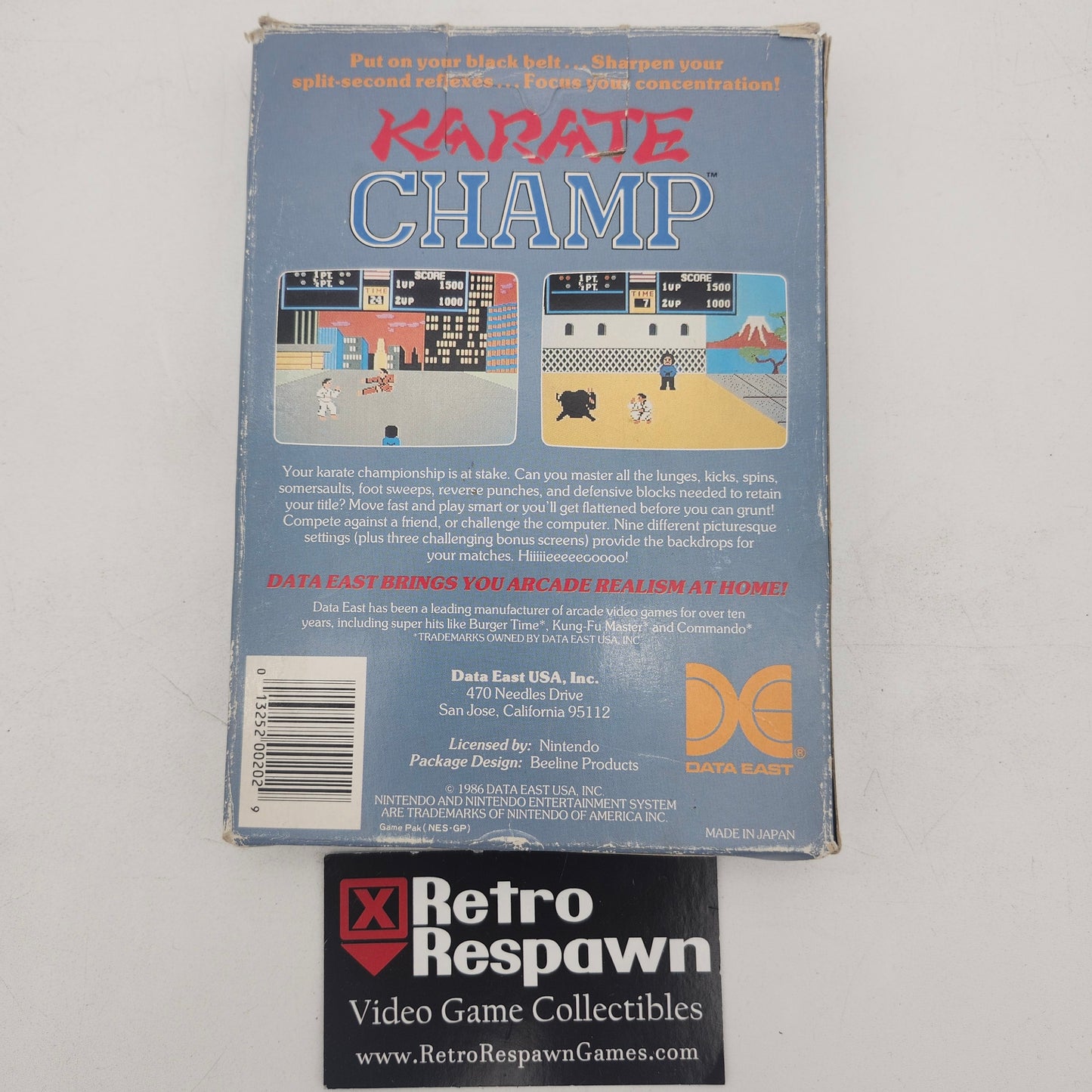 Karate Champ - NES (Complete)