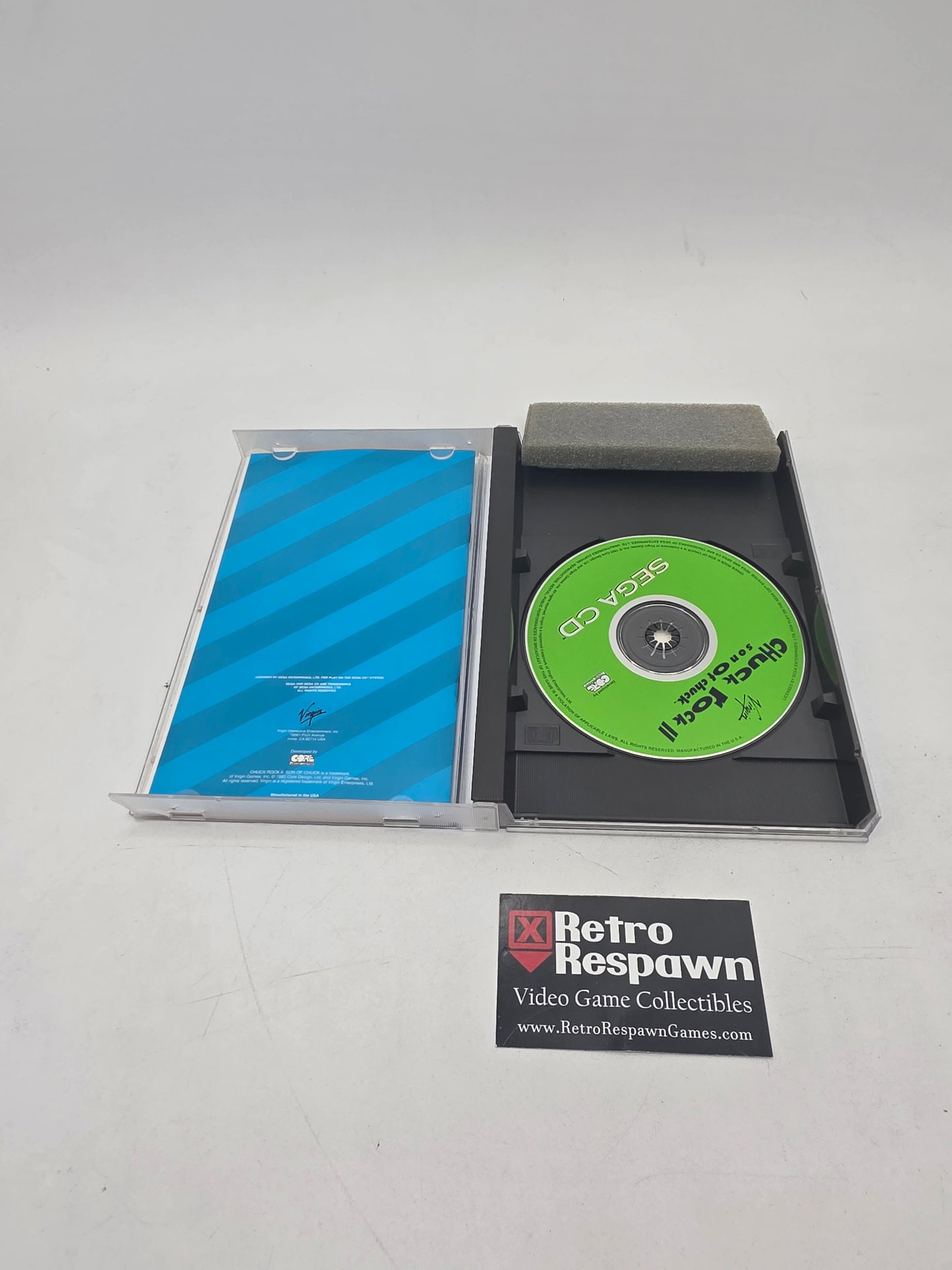 Chuck Rock II Son of Chuck - Sega CD (Complete)