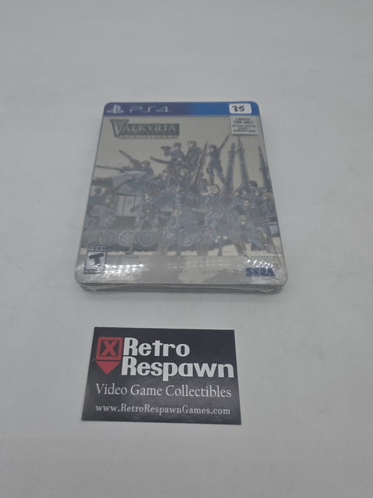 Valkyria Chronicles Remastered [Steelbook Edition] - Playstation 4 (Sealed)
