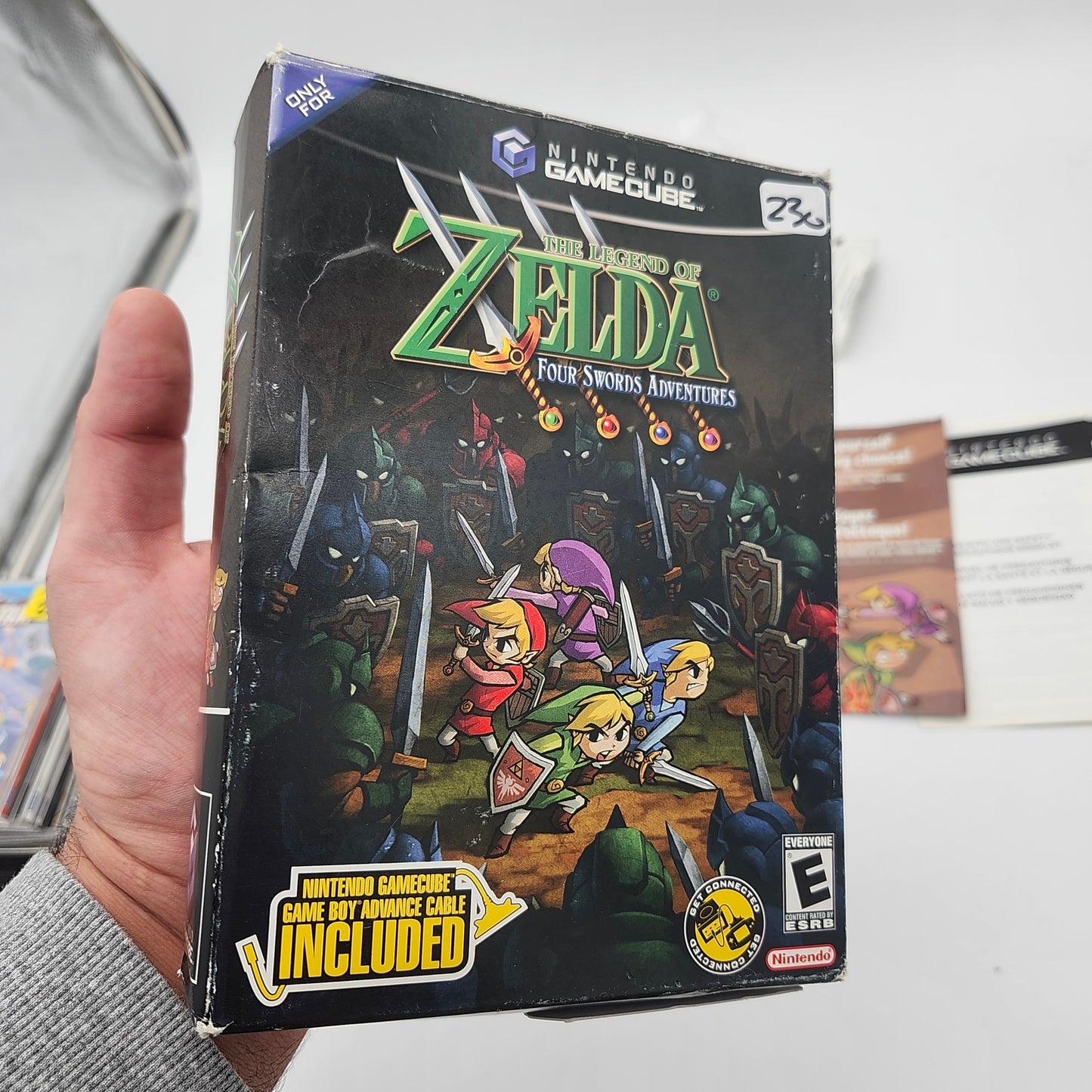 Zelda Four Swords Adventures [Big Box] - Gamecube