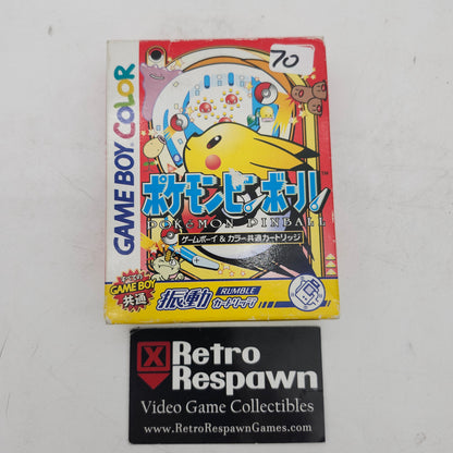 Pokemon Pinball - JP GameBoy Color (Complete)