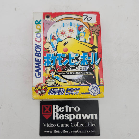 Pokemon Pinball - JP GameBoy Color (Complete)