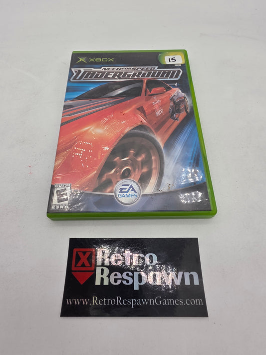 Need for Speed Underground - Xbox (Complete)