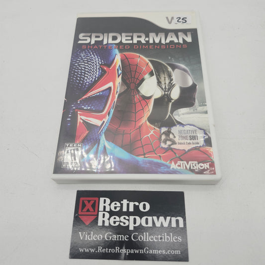 Spiderman: Shattered Dimensions - Wii (Complete)