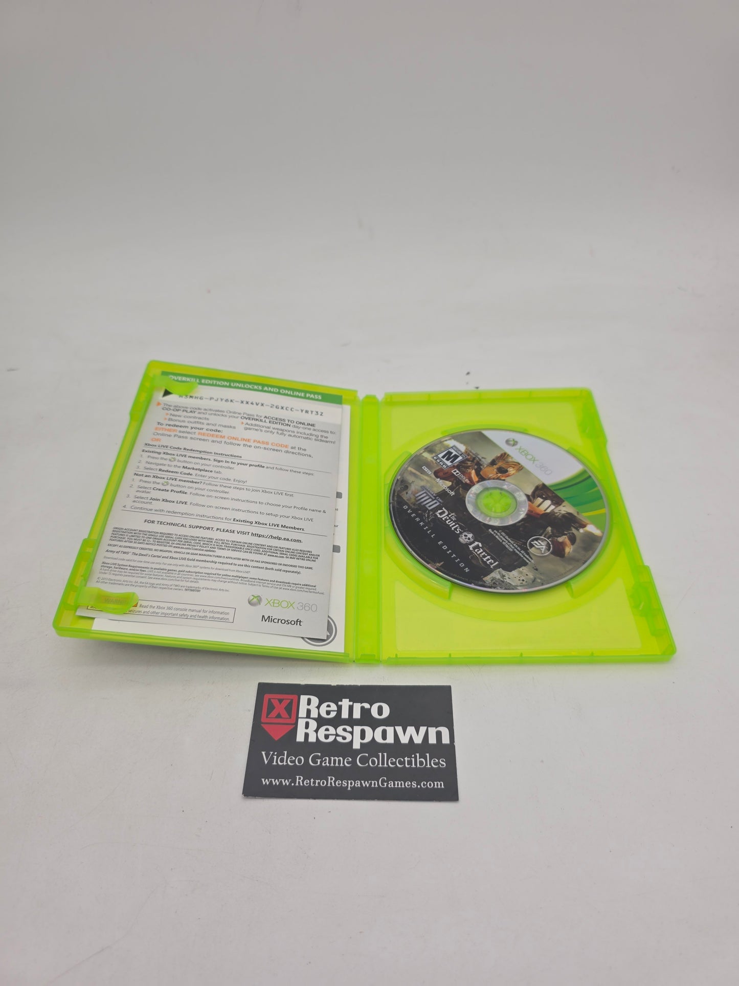 Army of Two The Devil's Cartel [Overkill Edition] - Xbox 360 (Complete)