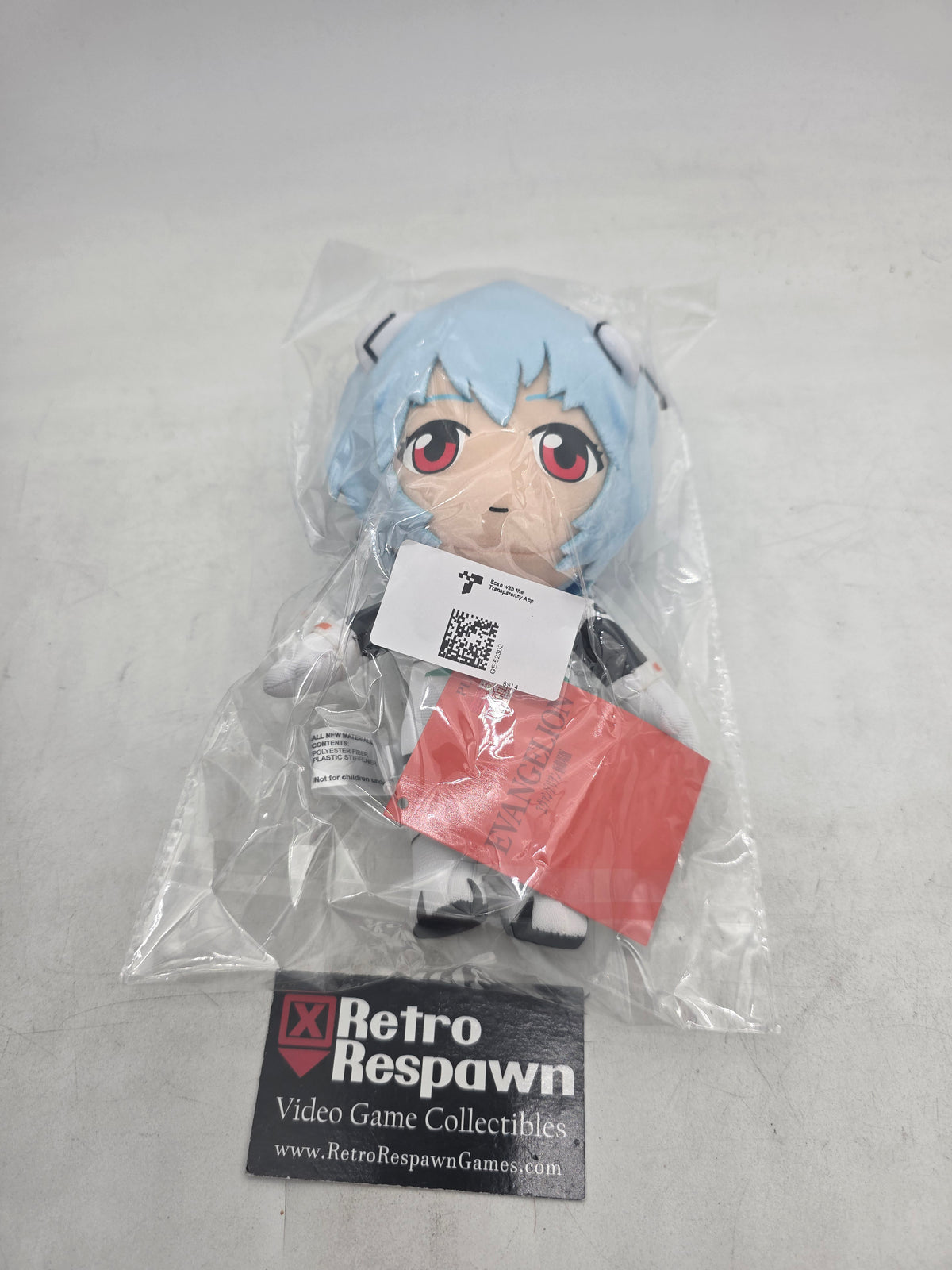 Rei Ayanami Plugsuit 8" Plush - (Sealed)