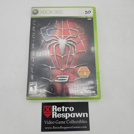 Spiderman 3 - Xbox 360 (Complete)