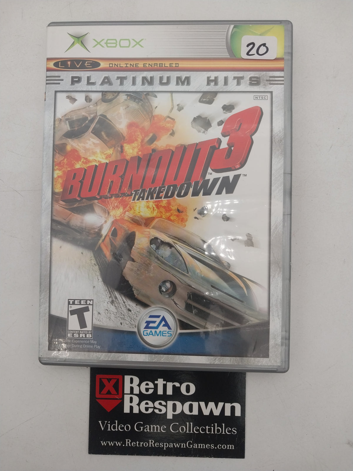 Burnout 3 Takedown [Platinum Hits] - Xbox (Complete)