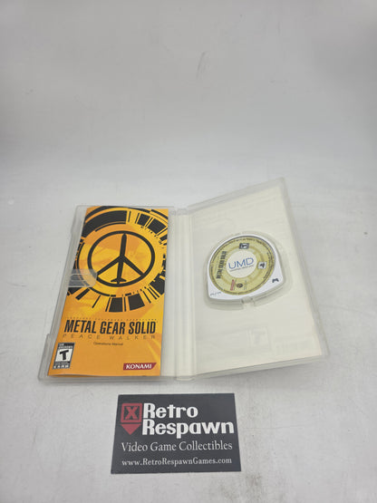 Metal Gear Solid: Peace Walker - PSP (Complete)