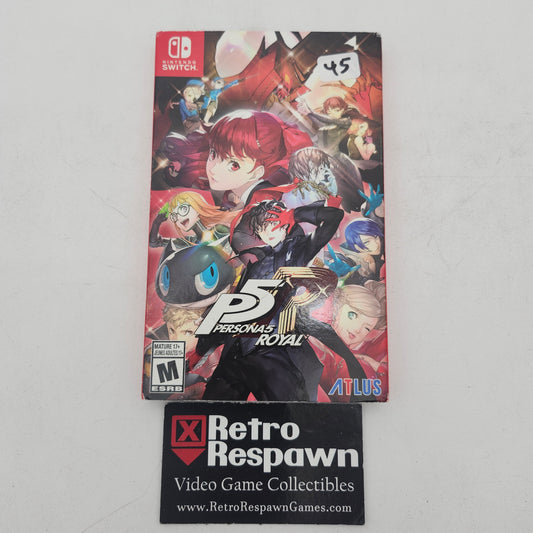 Persona 5 Royal [Steelbook Edition] - Nintendo Switch (Complete)