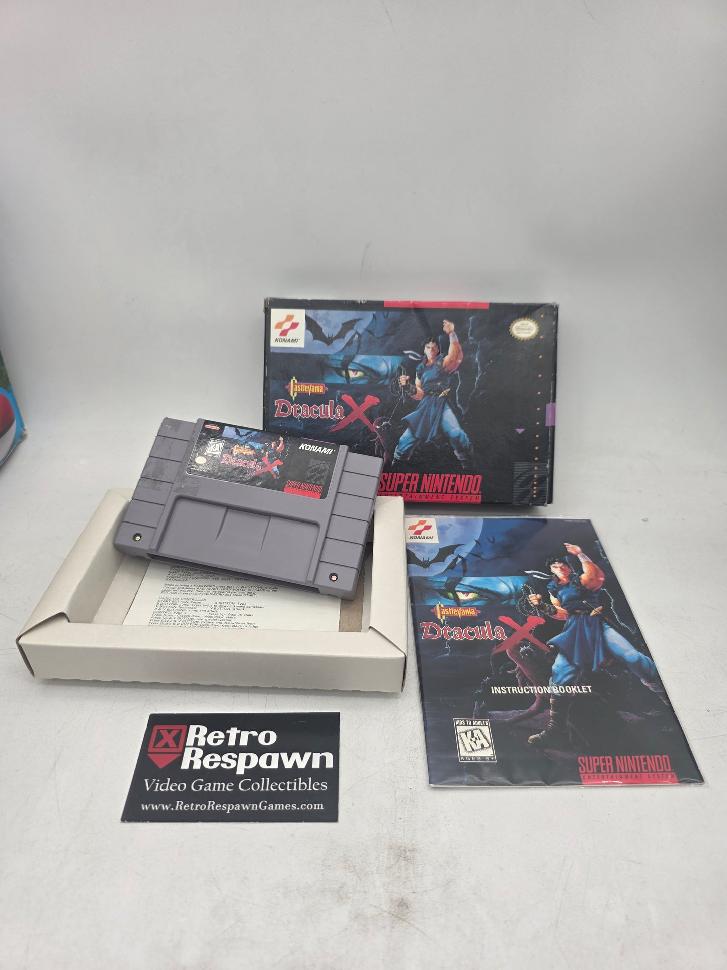 Castlevania Dracula X - Super Nintendo (Complete)