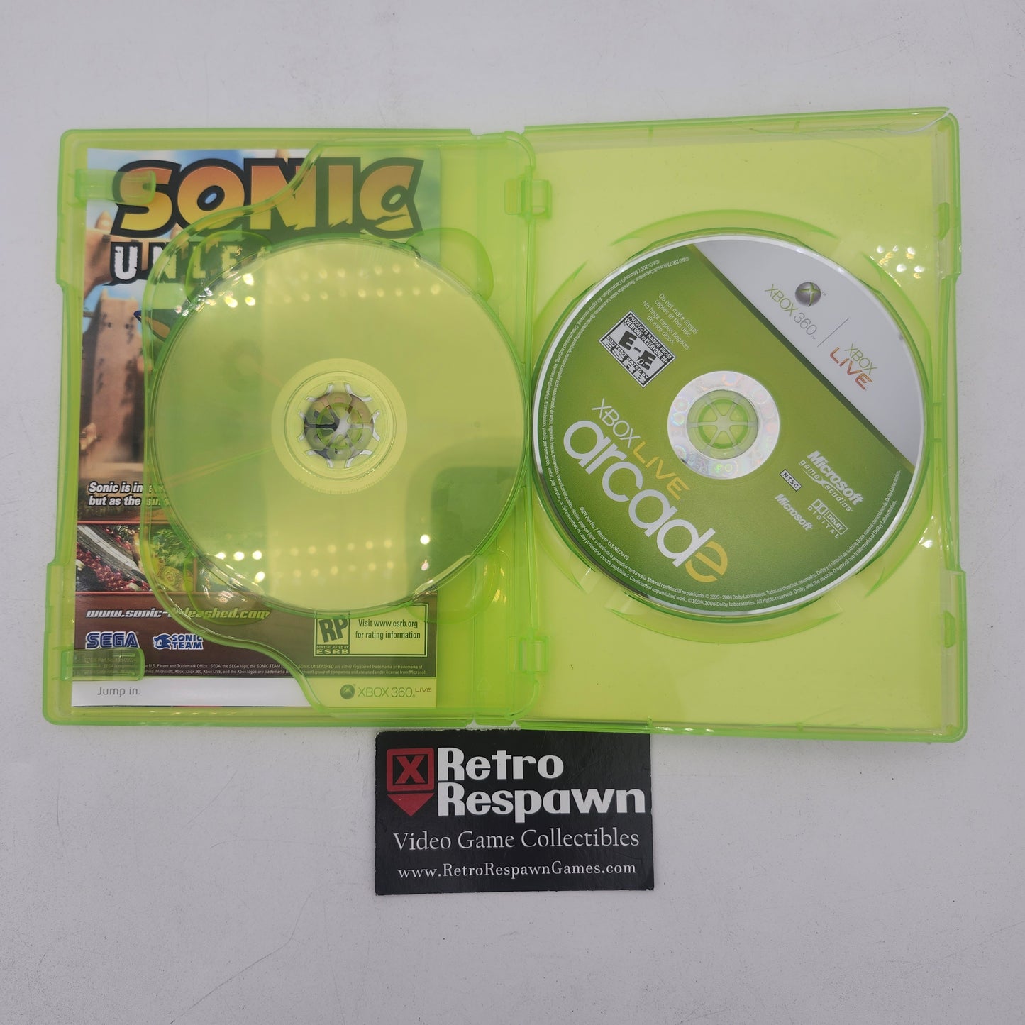 Sega Superstars Tennis & Xbox Live - Xbox 360 (Complete)