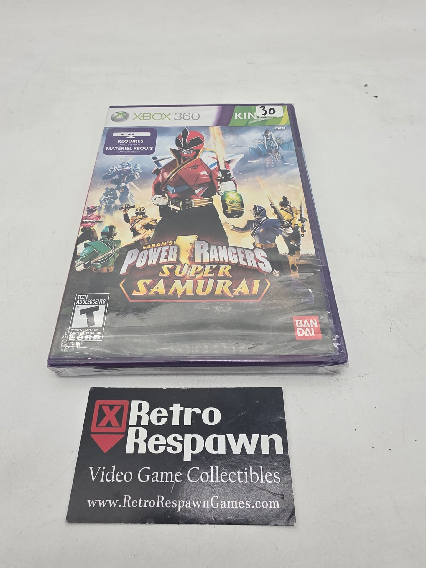 Power Rangers Super Samurai - Xbox 360 (Sealed)