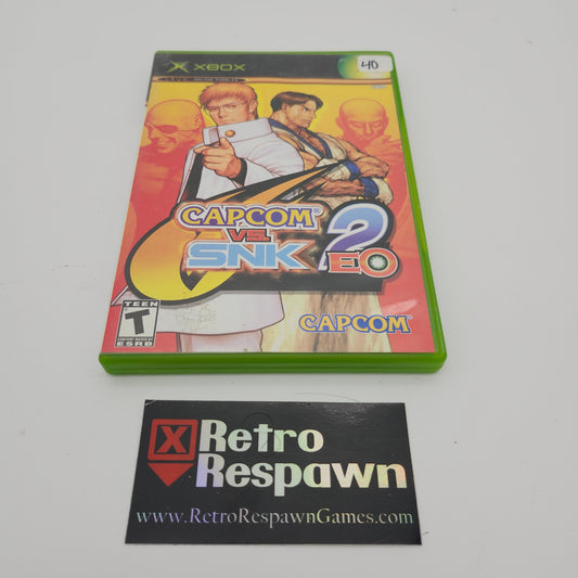 Capcom vs SNK 2 EO - Xbox (Complete)